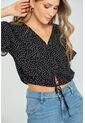 Blusa Mishall Negro Ragged Pf11112967 de Ragged