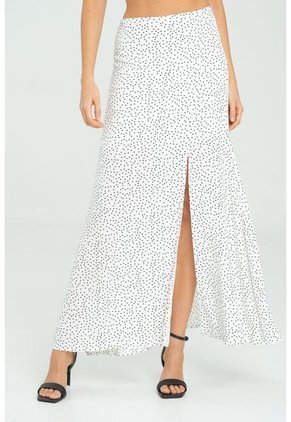 Falda Santorini Blanco Ragged Pf11320509