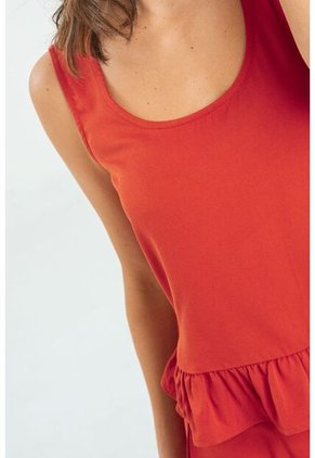 Blusa Malai Café Ragged Pf11112979