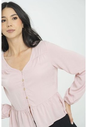 Blusa Sere Rosa Ragged Pf11112983