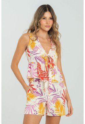 Short Maldivas Beige Ragged Pf11340162