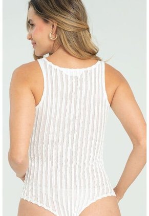 Body Blonda Mali Blanco Ragged Pf11100009