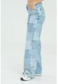 Jeans Patchwork Azul Ragged Pf21350054 de Ragged