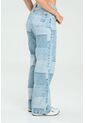 Jeans Patchwork Azul Ragged Pf21350054 de Ragged