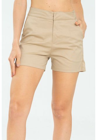 Short Asimetrico Beige Ragged Pf11340150 Ragged
