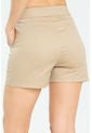 Short Asimetrico Beige Ragged Pf11340150 de Ragged