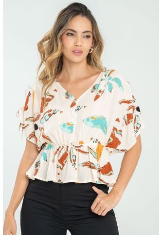 Blusa Nelzin Blanco Ragged Pf11112893 Ragged