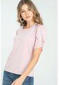 Camiseta Madison Rosa Ragged Pf21120074 de Ragged