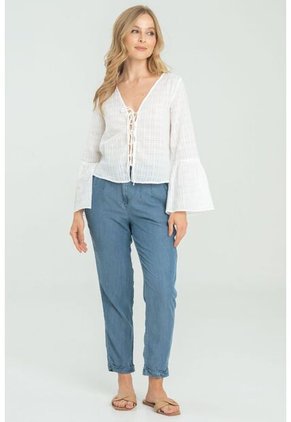 Blusa Summer Blanco Ragged Pf11112902