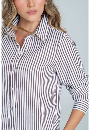 Camisa Renacence Café Ragged Pf12110854
