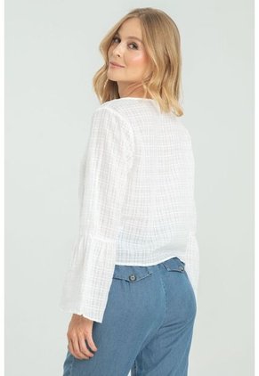 Blusa Summer Blanco Ragged Pf11112902