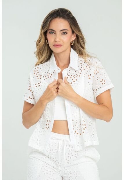 Blusa Ojalillo Misk Blanco Ragged Pf11112912