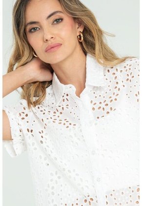 Blusa Ojalillo Misk Blanco Ragged Pf11112912