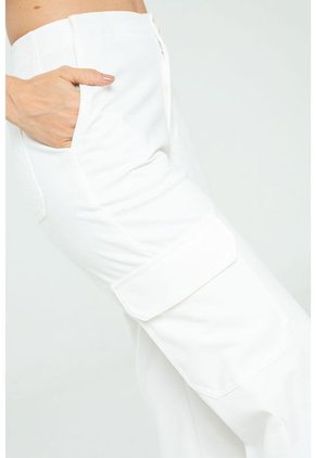 Pantalon Durazno Cargo Blanco Ragged Pf11310789