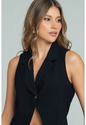Chaleco Oceal Negro Ragged Pf11150056