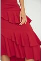 Falda Shlide Rojo Ragged Pf11320492 de Ragged