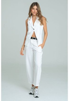 Chaleco Oceal Blanco Ragged Pf11150056