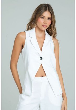 Chaleco Oceal Blanco Ragged Pf11150056