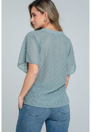 Blusa Rhowina Verde Ragged Pf12110851