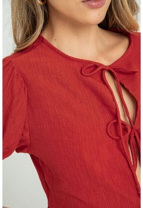 Blusa Summer Café Ragged Pf11112877