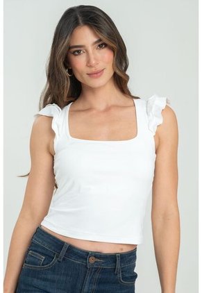 Top Maldivas Blanco Ragged Pf13120818