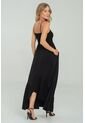 Vestido Wrenlye Negro Ragged Pf11511383 de Ragged