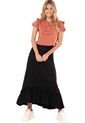 Falda Nina Negro Ragged Pf11320367 de Ragged
