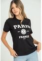 Camiseta Paris Negro Ragged Pf21120091 de Ragged