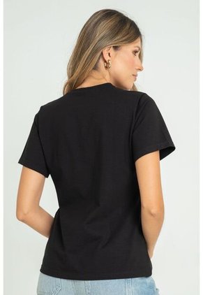 Camiseta Paris Negro Ragged Pf21120091