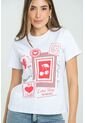 Camiseta Love Blanco Ragged Pf21120096 de Ragged