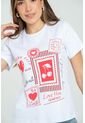 Camiseta Love Blanco Ragged Pf21120096 de Ragged