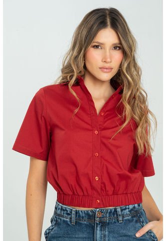 Camisa Miller Rojo Ragged Pf11112961 Ragged