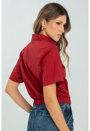 Camisa Miller Rojo Ragged Pf11112961