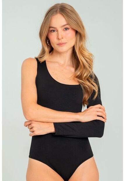 Body Ferea Negro Ragged Pf13100042