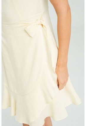 Vestido Maralta Beige Ragged Pf11511396