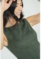 Vestido Corto Anle Verde Ragged Pf11511390 de Ragged