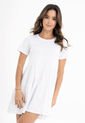 Vestido Cotton Blanco Ragged Pf51510128 de Ragged