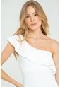 Body Asimetrico Boleros Blanco Ragged Pf13100043 de Ragged