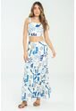 Falda Summer Azul Ragged Pf11320499 de Ragged