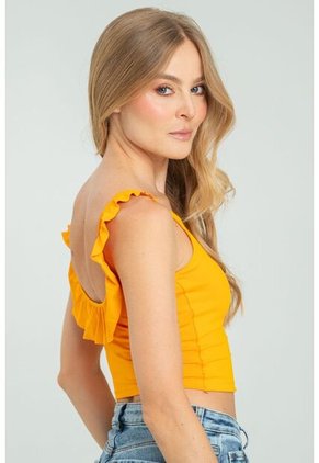 Top Amalia Amarillo Ragged Pf13120826