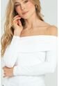 Top Escote Asimetrico Blanco Ragged Pf13120825 de Ragged