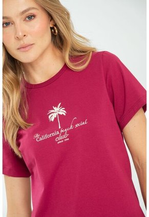 Camiseta California Marrón Ragged Pf21120108