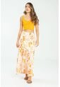 Falda Summer Naranja Ragged Pf11320499 de Ragged