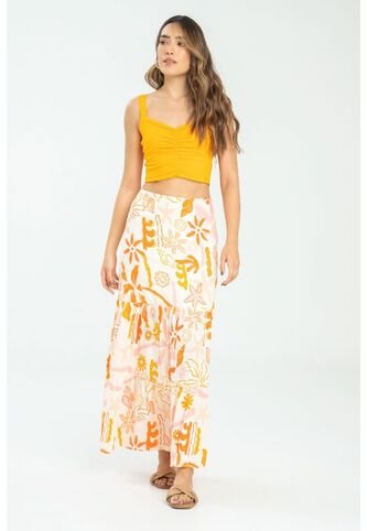 Falda Summer Naranja Ragged Pf11320499 Ragged