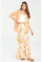 Falda Summer Naranja Ragged Pf11320499 de Ragged