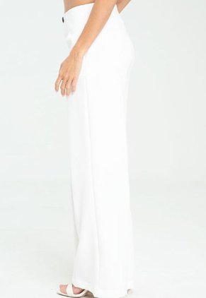Pantalon Palazzo Blanco Ragged Pf12310383