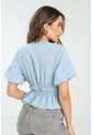 Blusa Elise Azul Ragged Pf11112927 de Ragged
