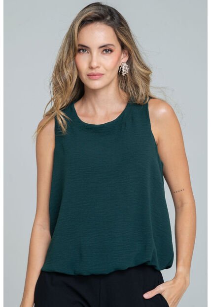 Blusa Jazz Verde Ragged Pf12110850
