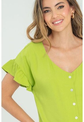 Blusa Chrissy Verde Ragged Pf11112849
