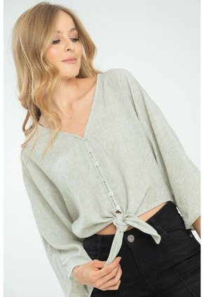 Blusa Dalia Verde Ragged Pf11112939